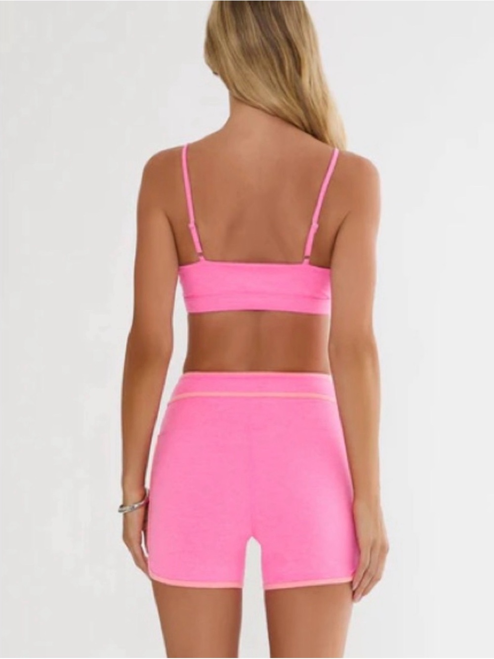 Beach Riot Sara Top Shoreline Pink Soft Serve